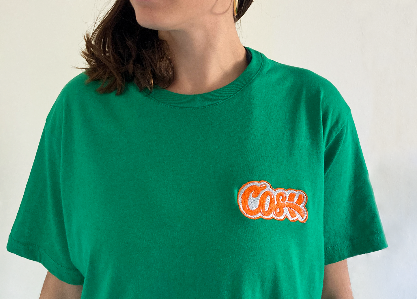T-shirt BASIK' Logo Orange
